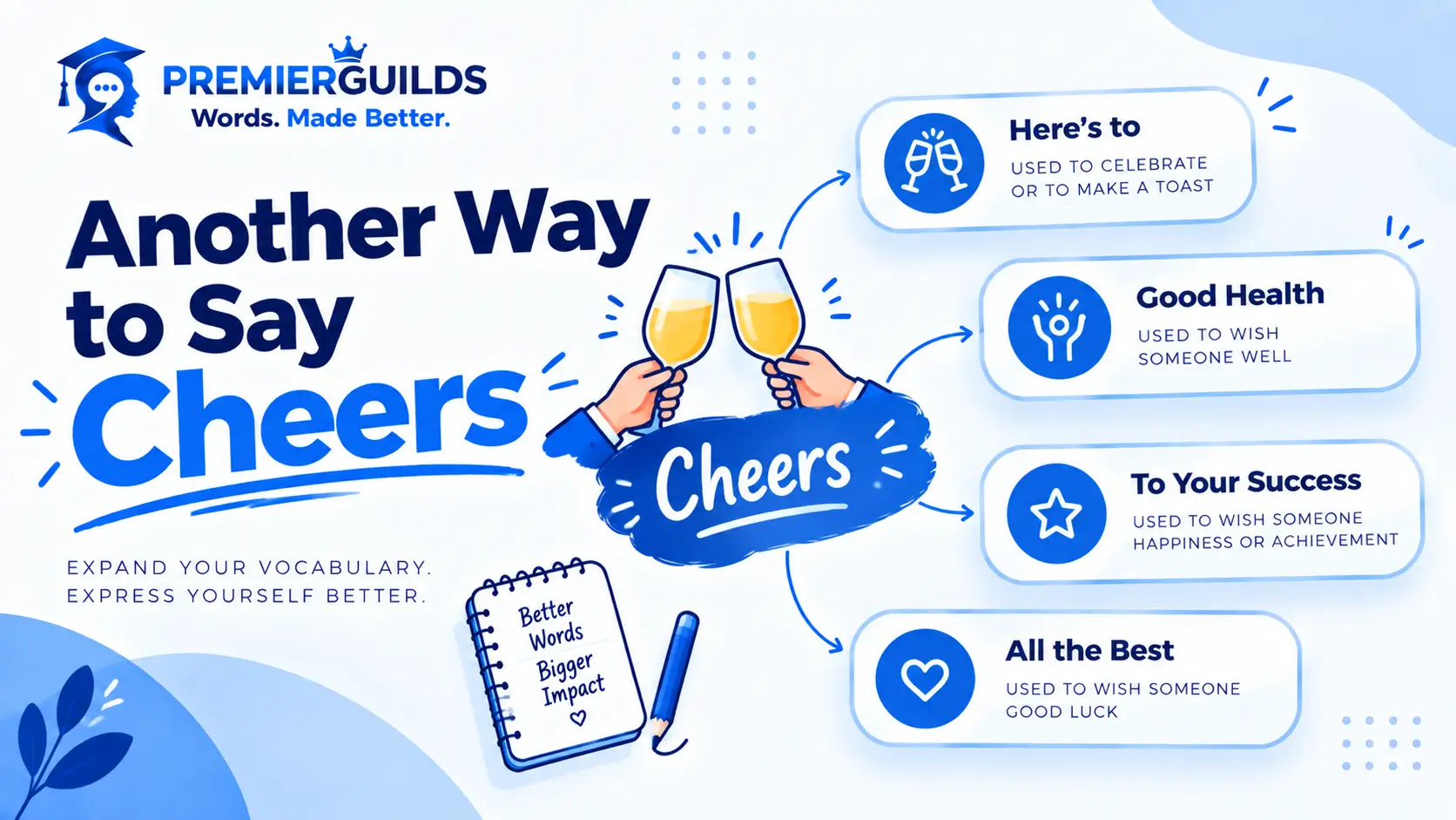 another way to say cheers