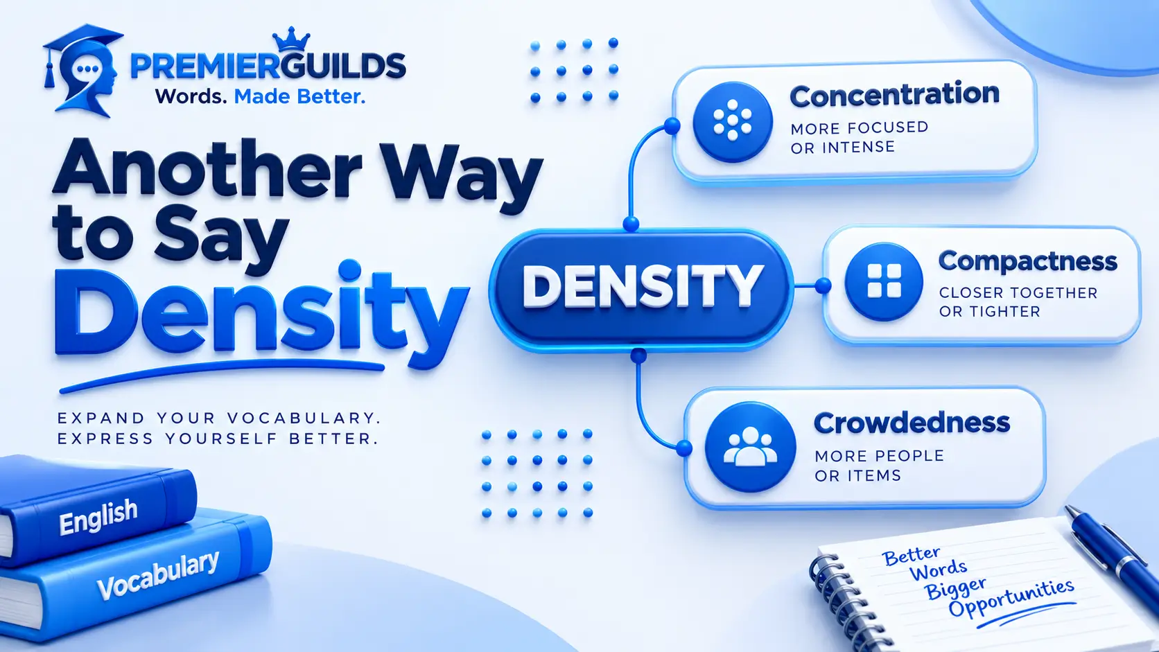 another way to say density