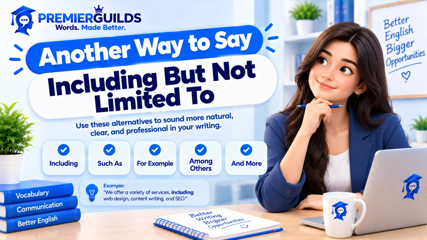 Another Way to Say Including But Not Limited To