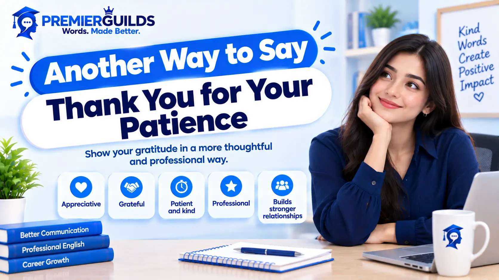 Another Way to Say Thank You for Your Patience