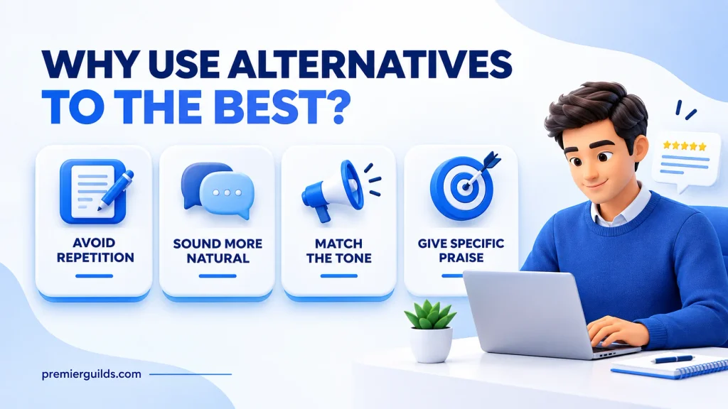 Why use alternatives to the best for natural and effective English communication