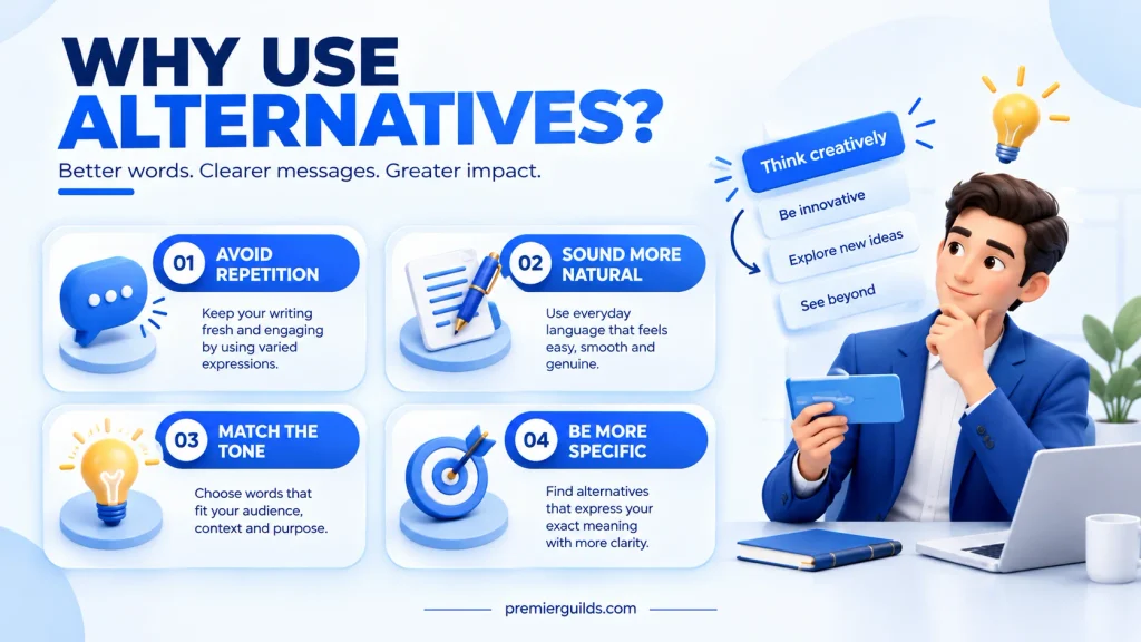 Why use alternatives to think outside the box for clearer and more natural communication