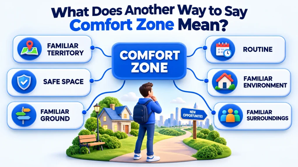 meaning of another way to say comfort zone