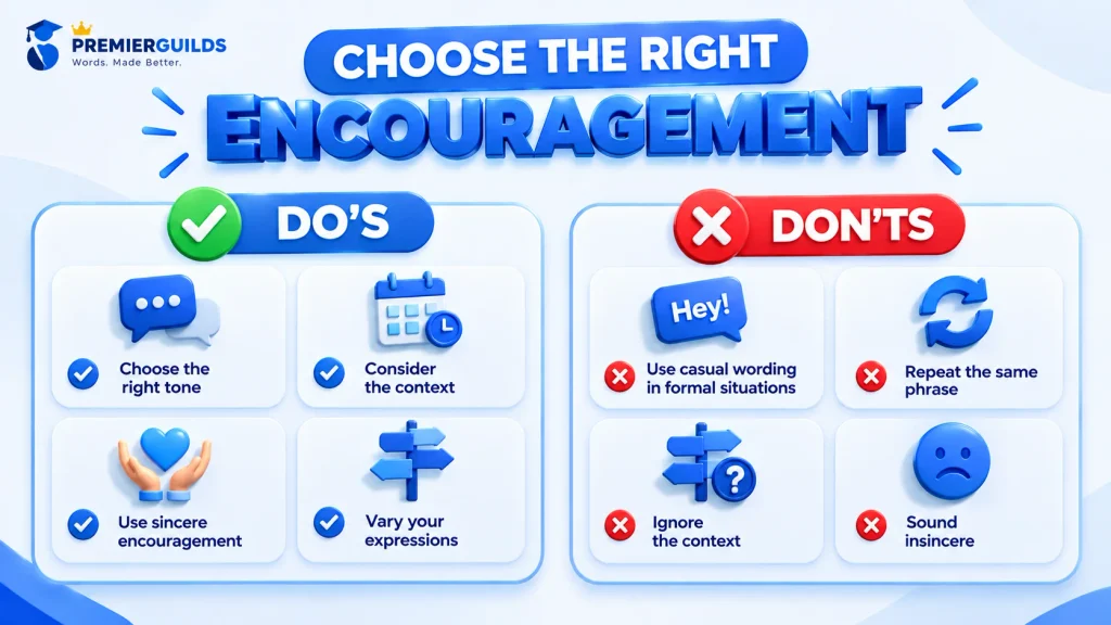 Common mistakes when using alternatives to you got this