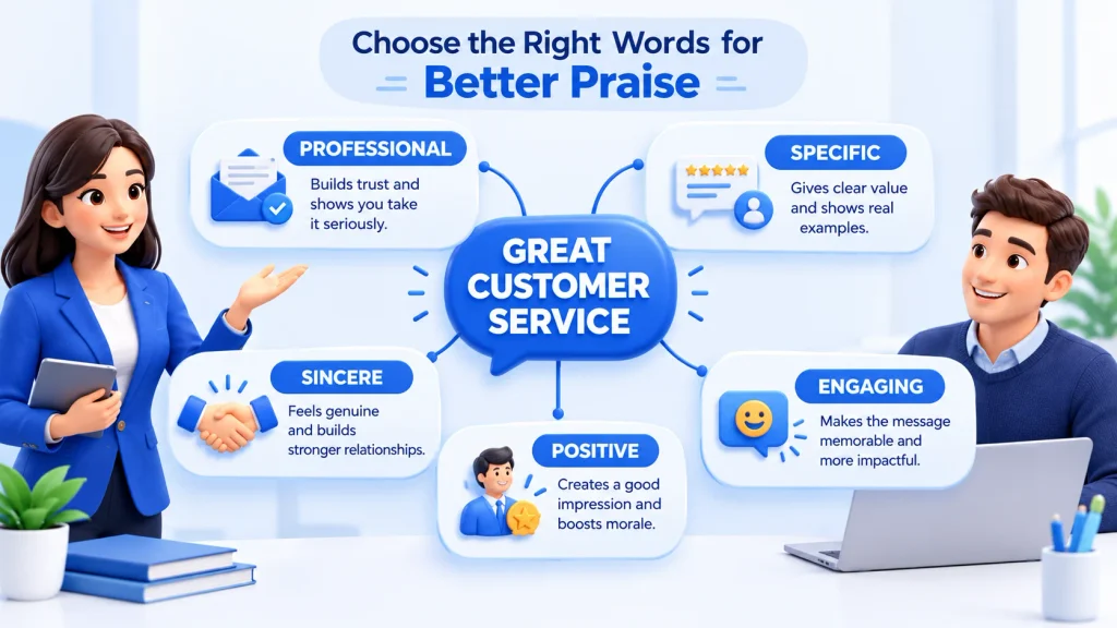 Why use different ways to say great customer service